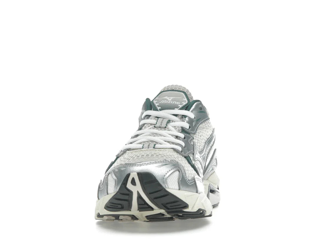Mizuno Wave Rider 10 Weiß Schiefer Bistro Grün
