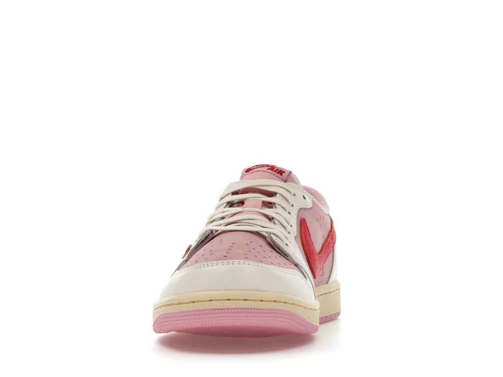 Jordan 1 Retro Low OG SP Travis Scott Sail Tropical Pink