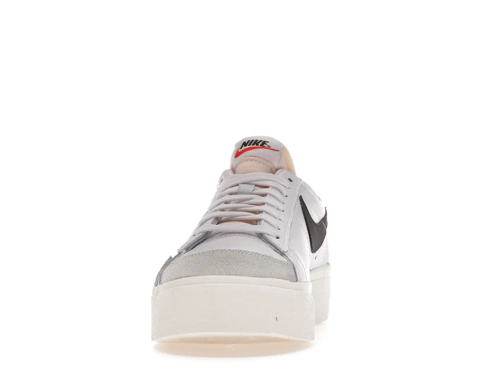 Nike Blazer Low Platform Weiß Schwarz (Damen)