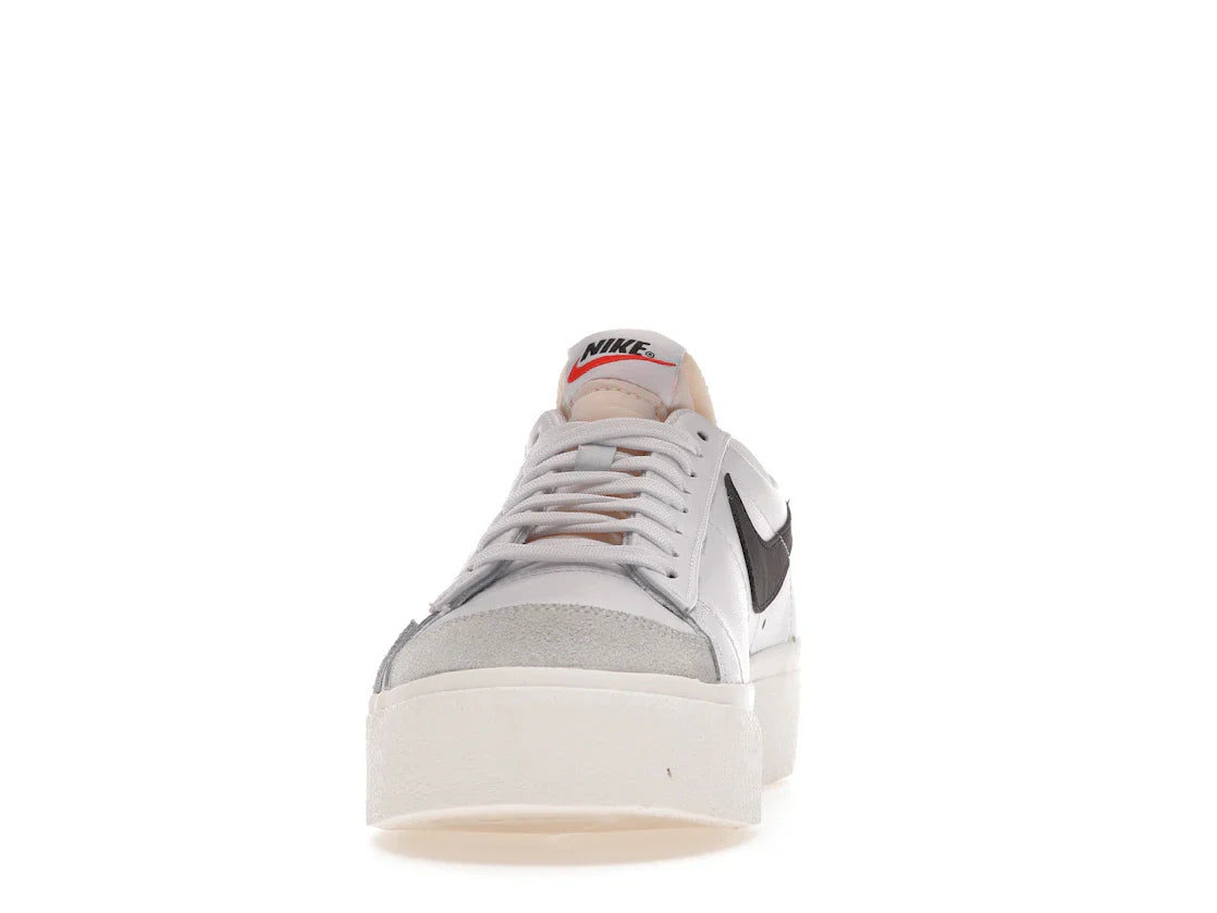 Nike Blazer Low Platform Weiß Schwarz (Damen)