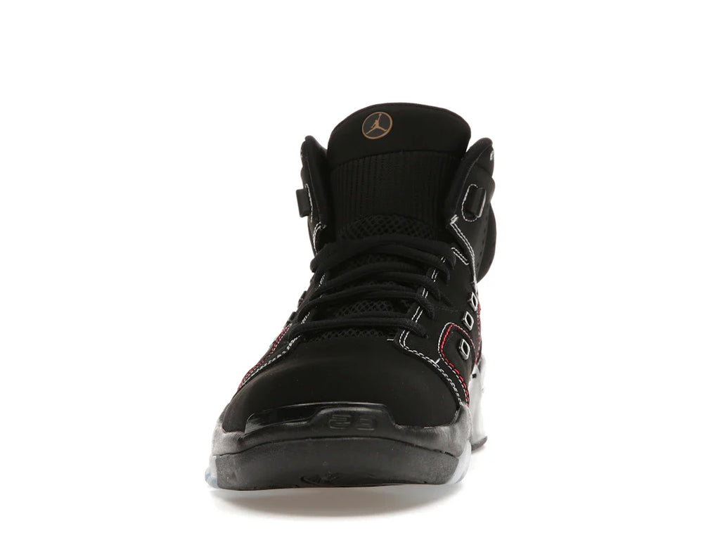 Jordan 6-17-23 Schwarz Weiß Rot Kontrastnähte
