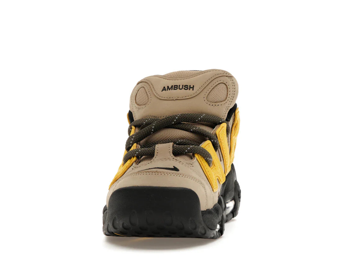 Nike Air More Uptempo Low AMBUSH Vivid Sulfur Limestone
