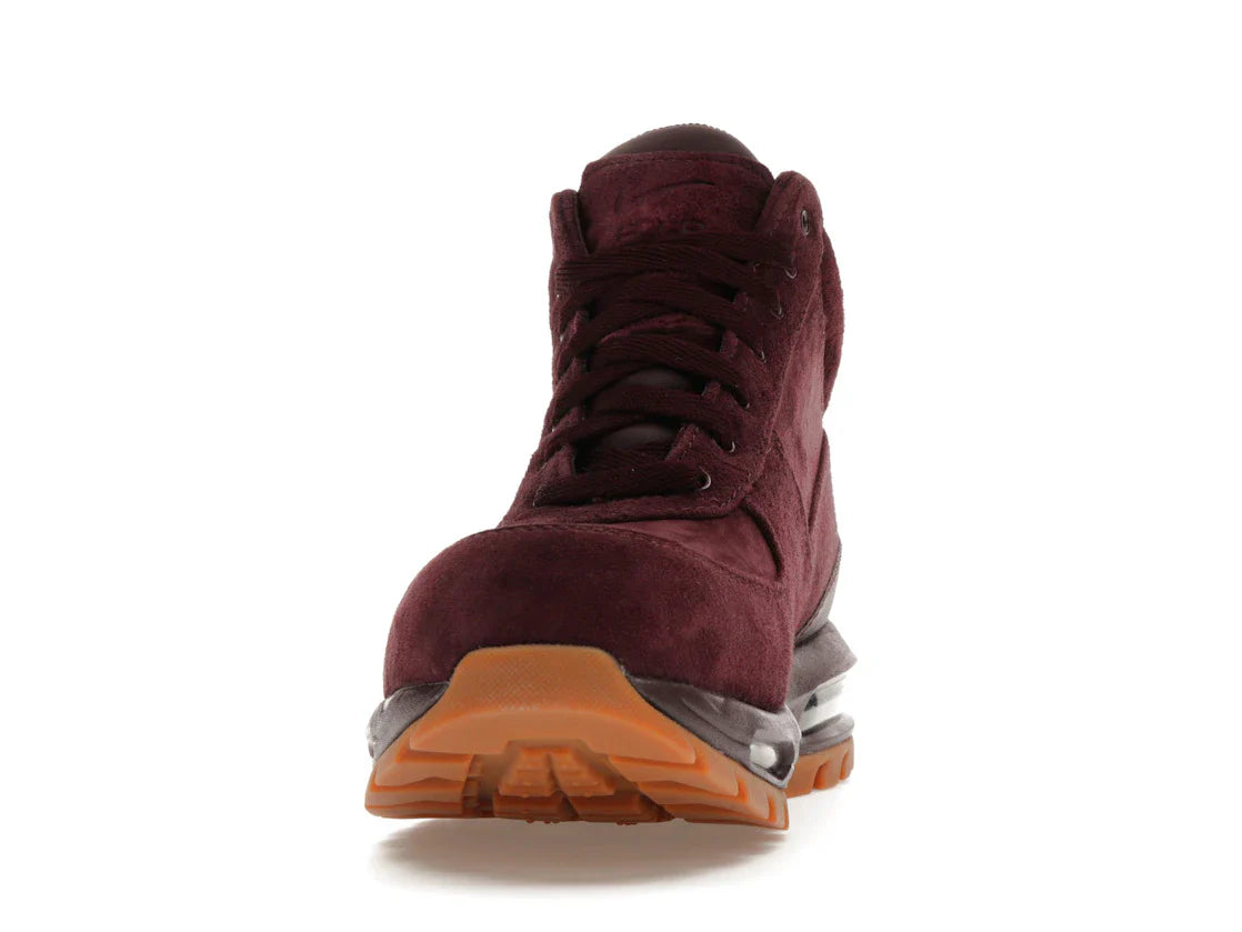 Nike Air Max Goadome Tiefburgunderfarbenes Wildleder