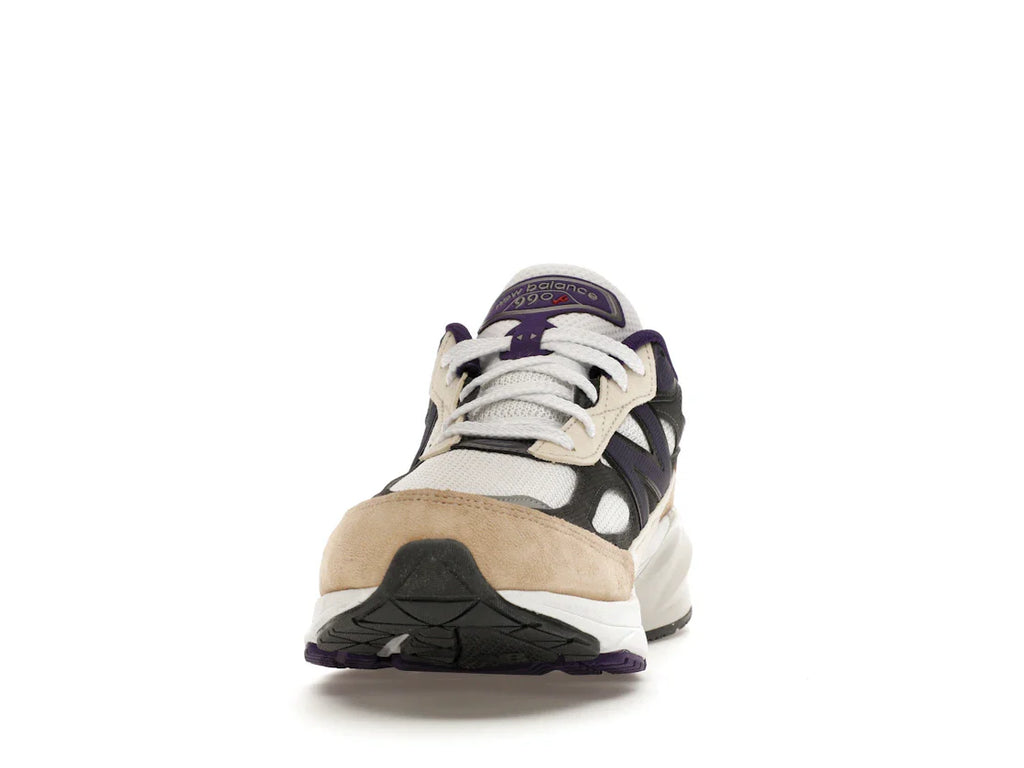 New Balance 990v6 MiUSA Teddy Santis Weiß Schwarz Pflaume