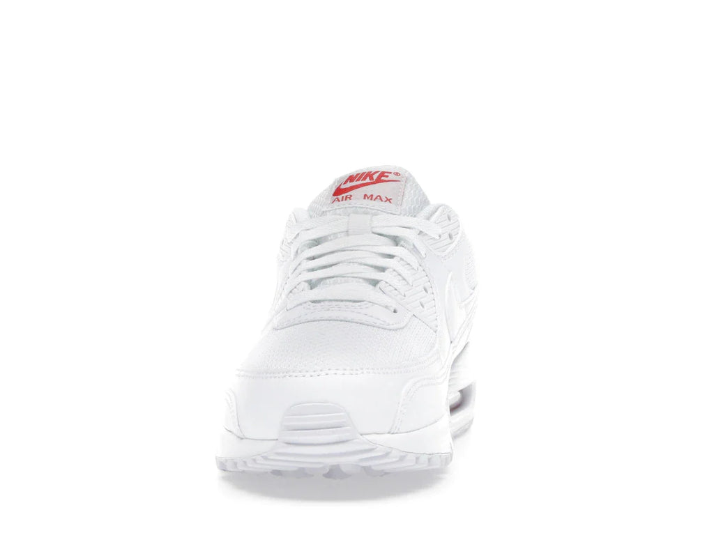 Nike Air Max 90 Weiß Hellkarmesinrot