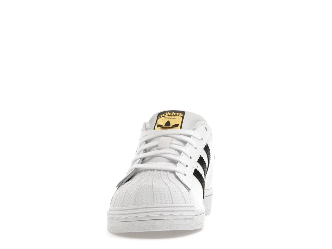 adidas Superstar Cloud White Core Black Gold (GS)