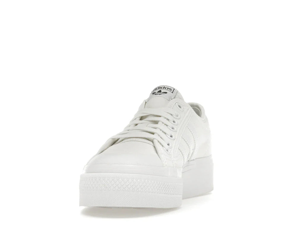 adidas Nizza Platform Triple White (Damen)