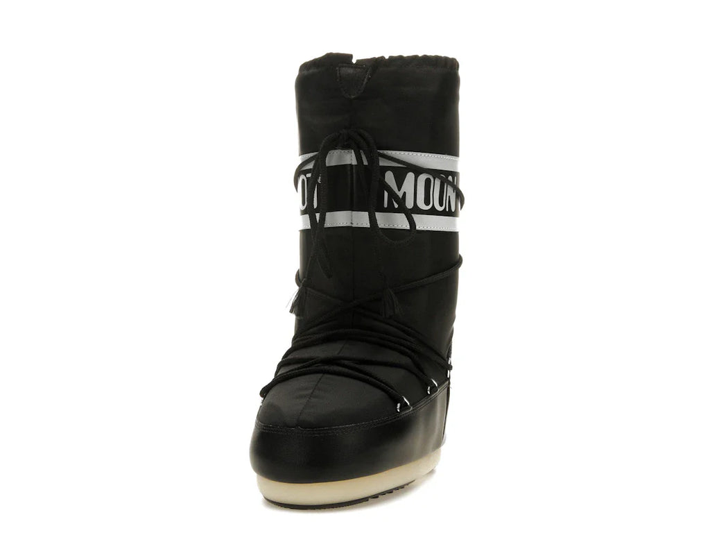 Moon Boot Icon Nylonstiefel Schwarz