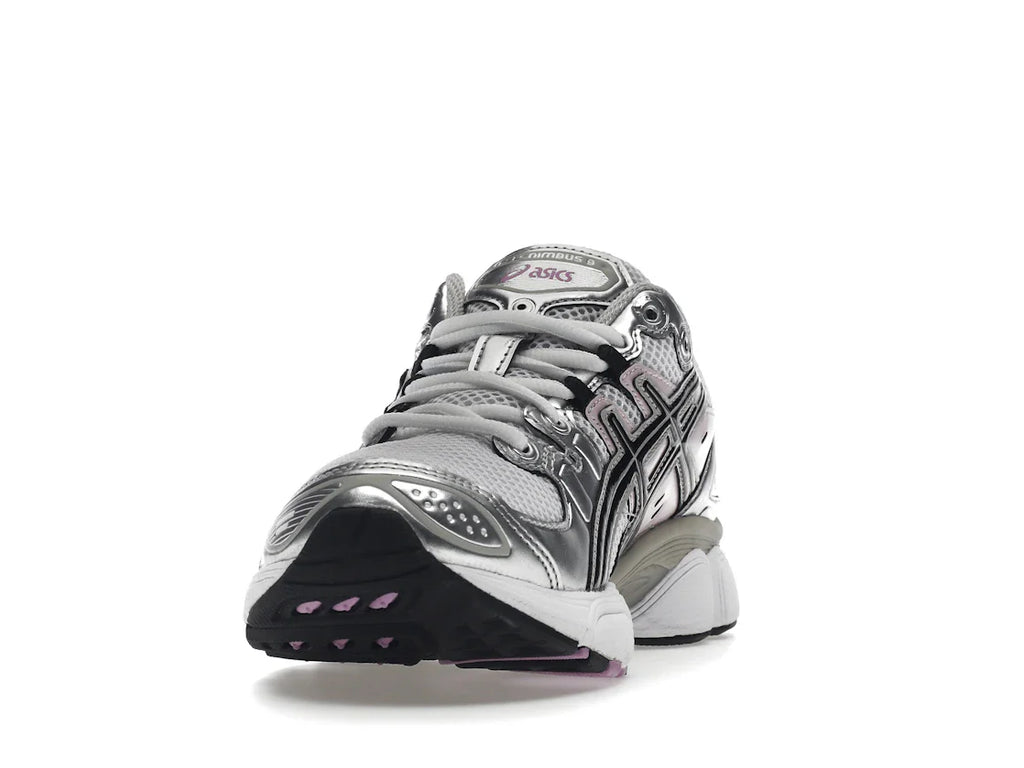 ASICS Gel-Nimbus 9 Weiß Schwarz Hellrosa (Damen)