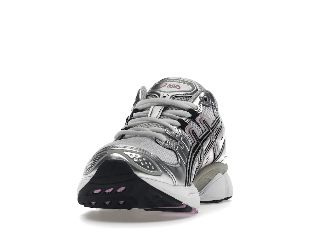 ASICS Gel-Nimbus 9 Weiß Schwarz Hellrosa (Damen)