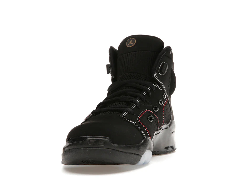Jordan 6-17-23 Schwarz Weiß Rot Kontrastnähte
