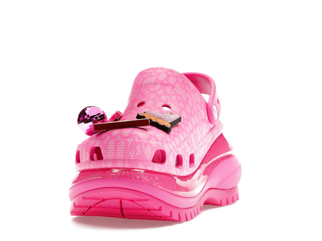 Crocs Classic Mega Crush Clog Barbie The Movie Electric Pink