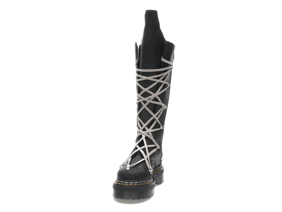 Dr. Martens 1460 DRKSHDW Quad Sole Pentalace Boot Rick Owens Schwarz