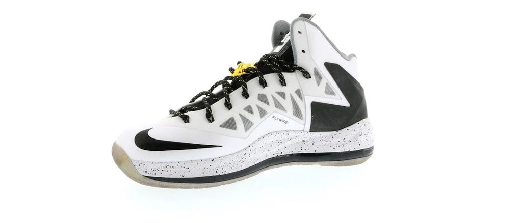 Nike LeBron X Elite+ Weiß Gold