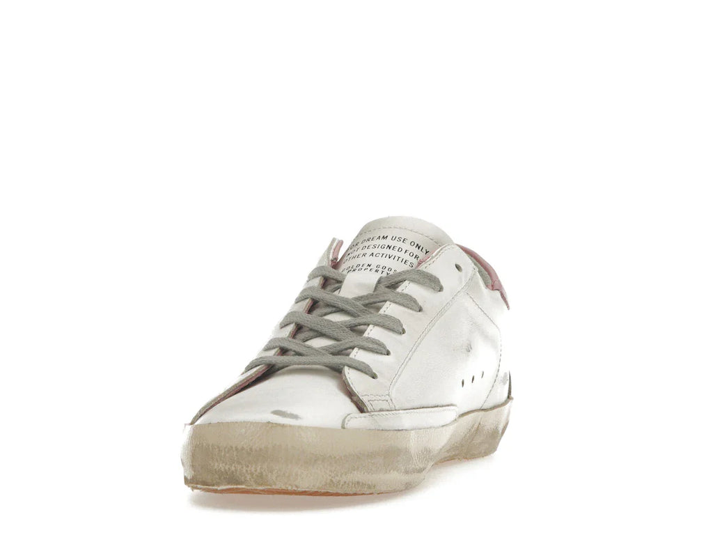 Golden Goose Super-Star Weiß Hellrosa (Damen)