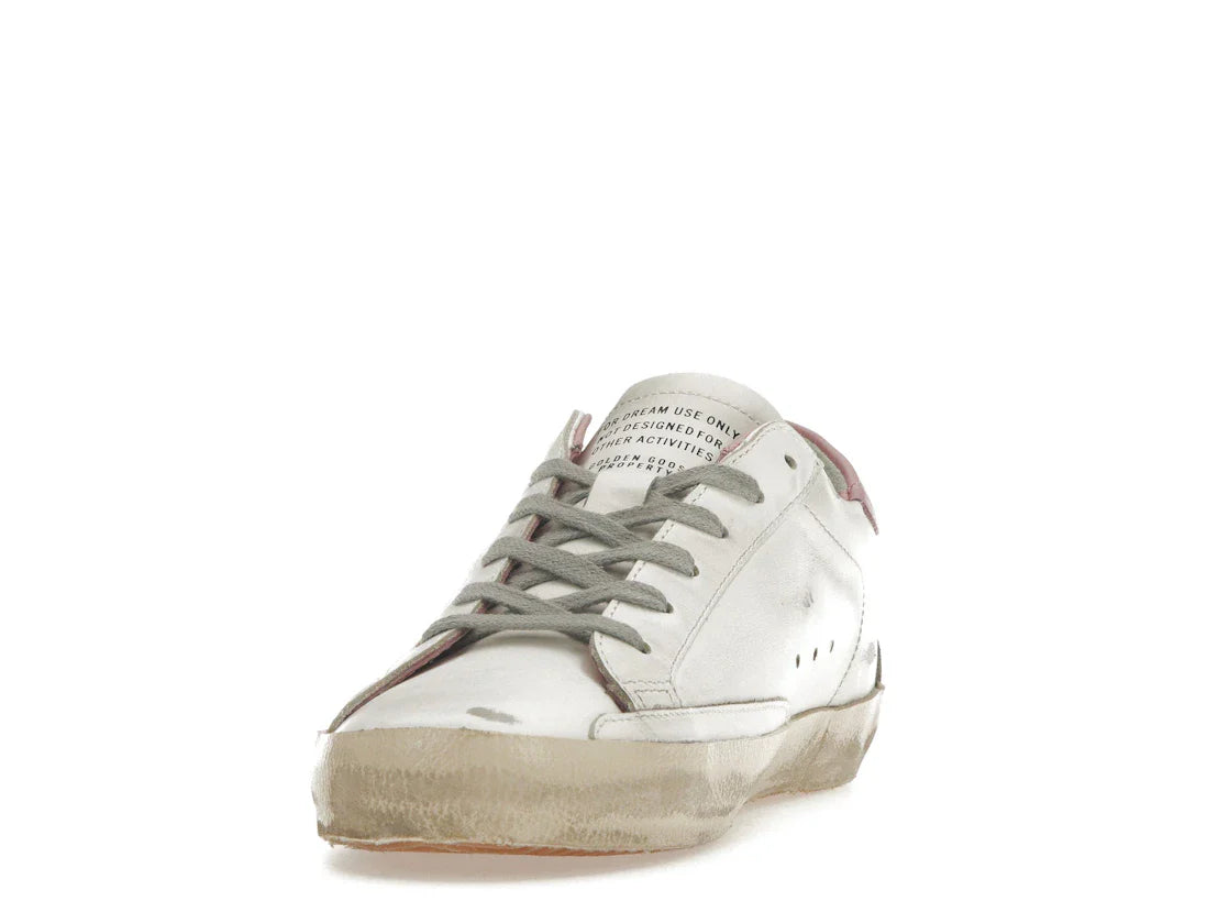 Golden Goose Super-Star Weiß Hellrosa (Damen)