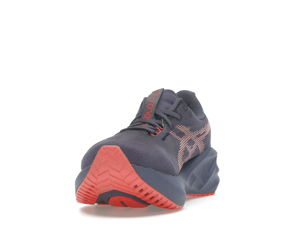 ASICS Novablast 5 Grauviolett Korallenriff