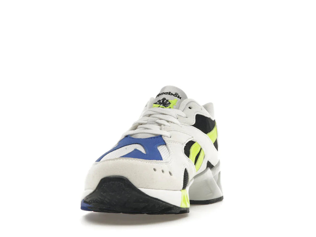 Reebok Aztrek Weiß Schwarz Kobaltgelb