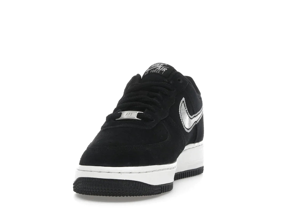 Nike Air Force 1 Low '07 LV8 Black Sail mit gesticktem Swoosh