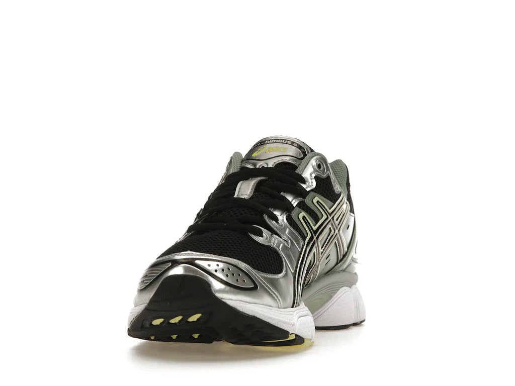 ASICS Gel-Nimbus 9 Schwarz Grün Gelb Silber