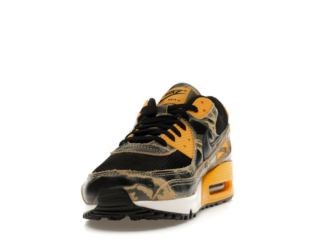 Nike Air Max 90 Premium Schwarz University Gold Camo