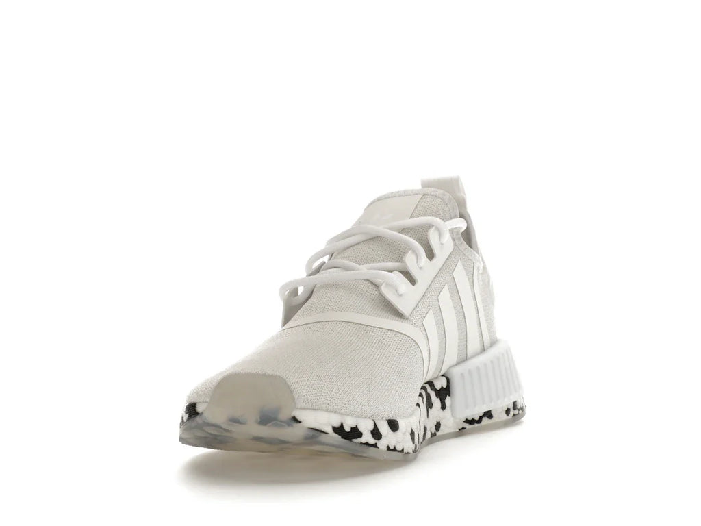 adidas NMD R1 Weiß gesprenkelte Camouflage-Sohle