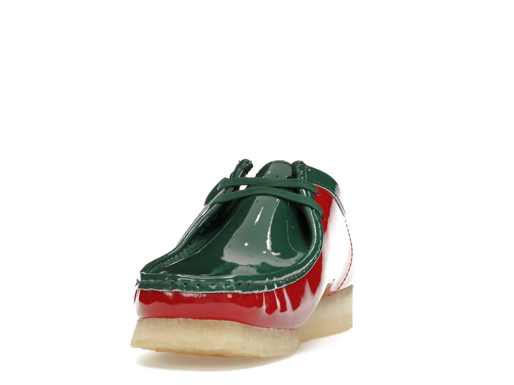 Clarks Originals Wallabee Patent Leather Boot Supreme Multicolor