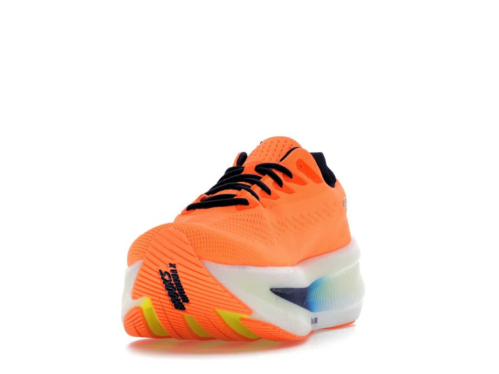 Brooks Glycerin Max 2 Orange Beacon Blau