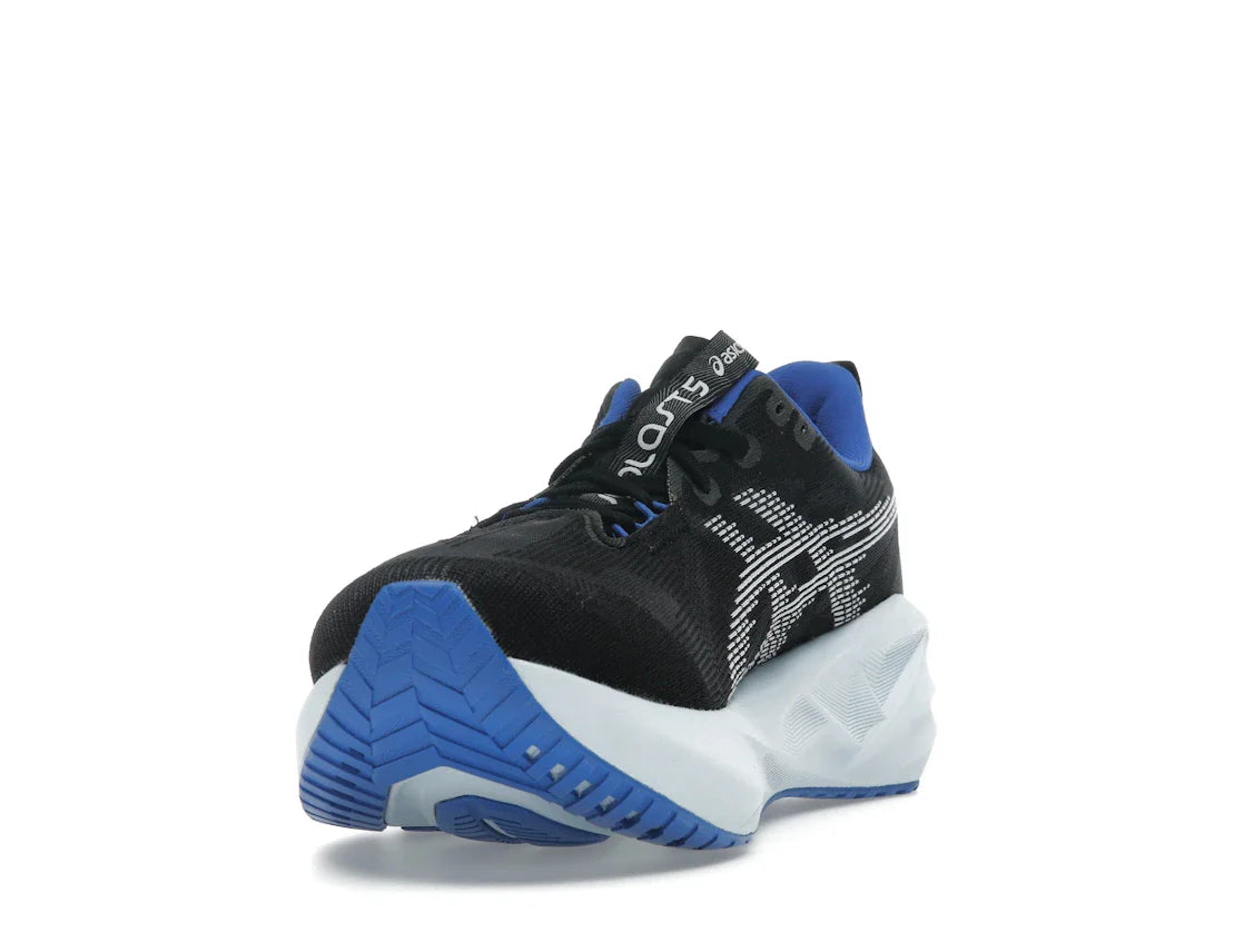 ASICS Novablast 5 Schwarz Weiß Blau