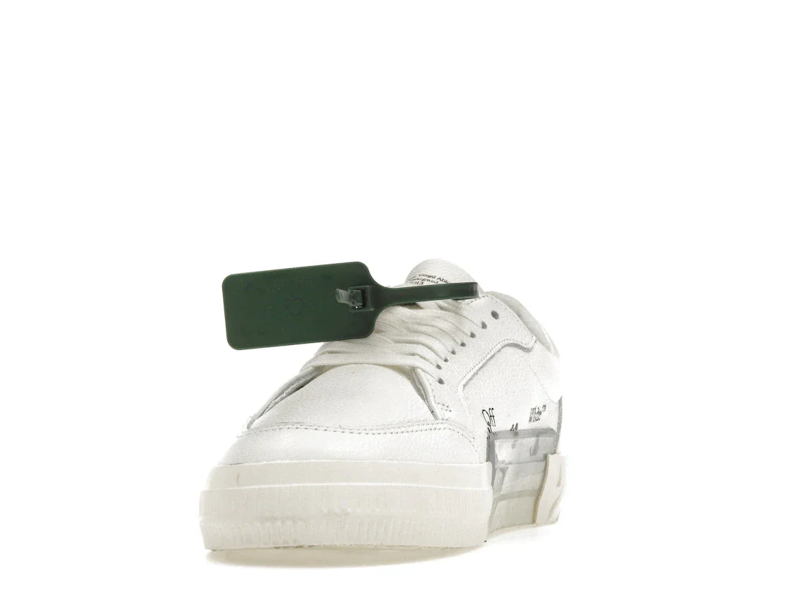 OFF-WHITE Vulc Low Leder Weiß SS22