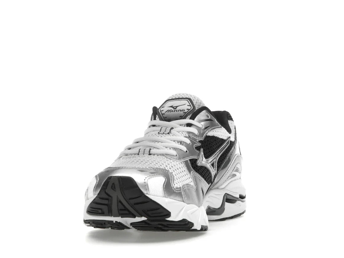 Mizuno Wave Rider 10 Weiß Silber Schwarz