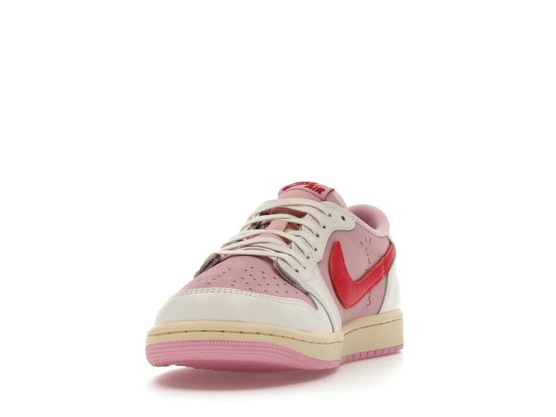 Jordan 1 Retro Low OG SP Travis Scott Sail Tropical Pink