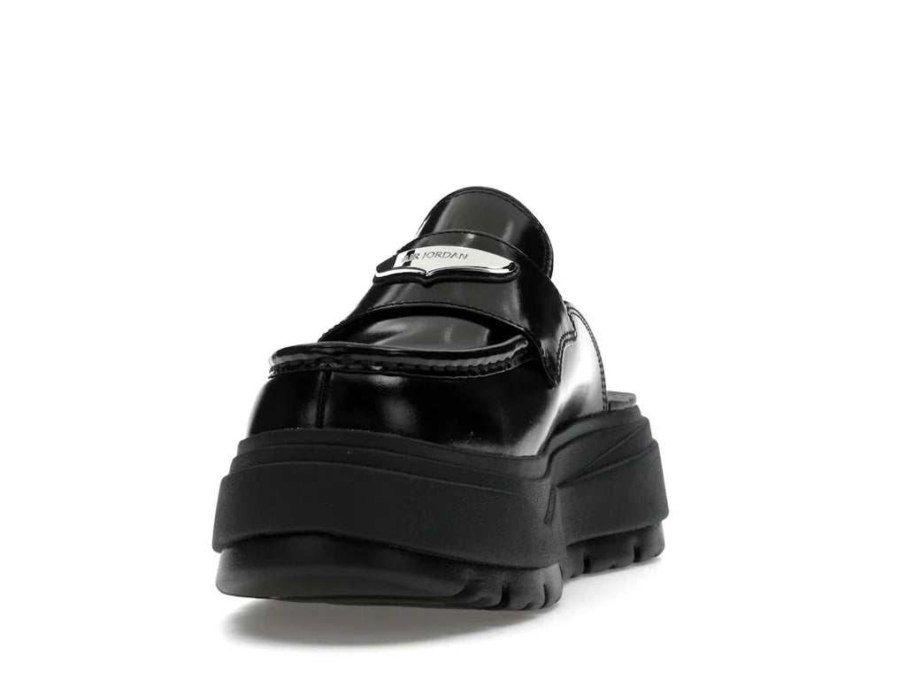 Jordan Mule Schwarz Metallic Silber (Damen)