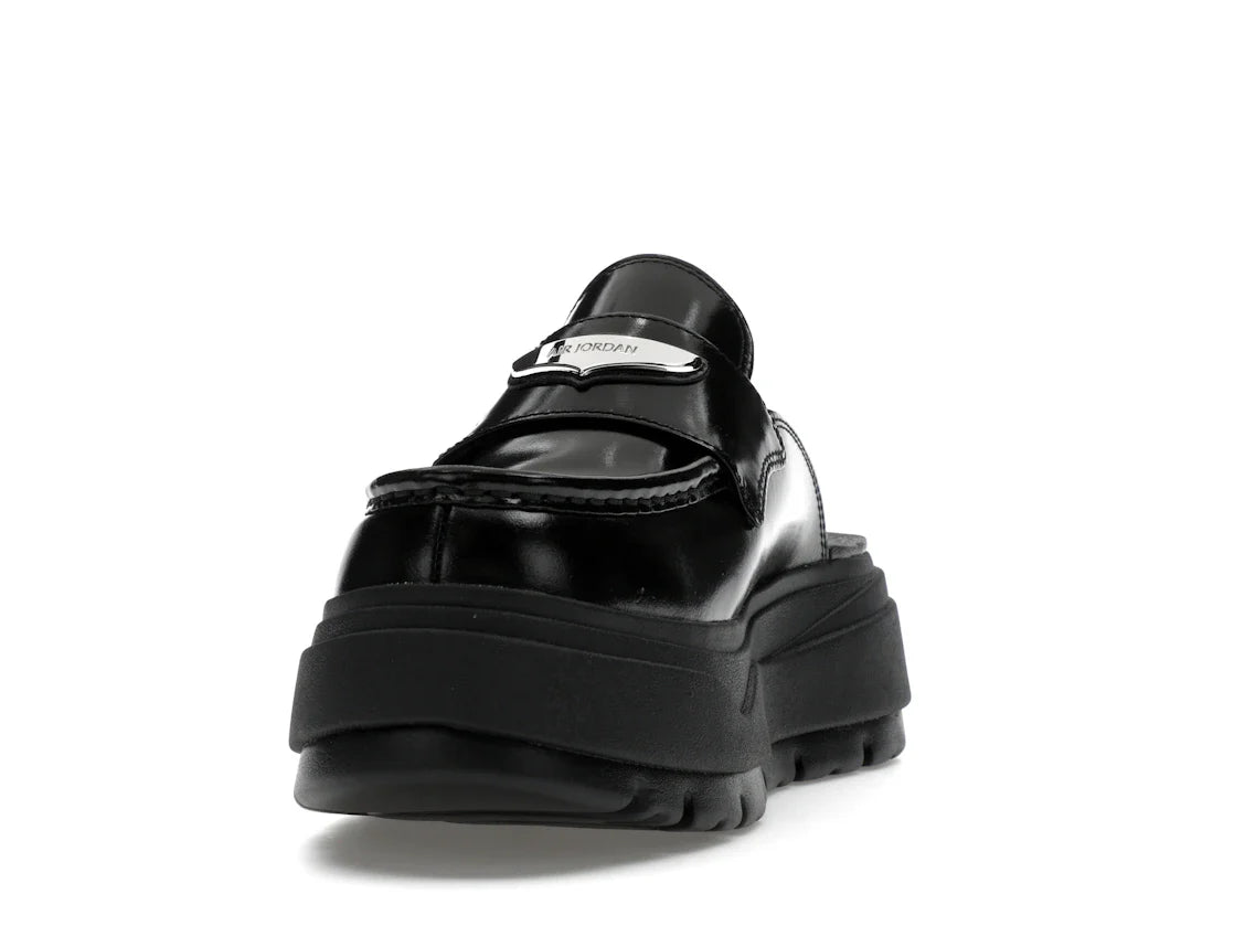 Jordan Mule Schwarz Metallic Silber (Damen)