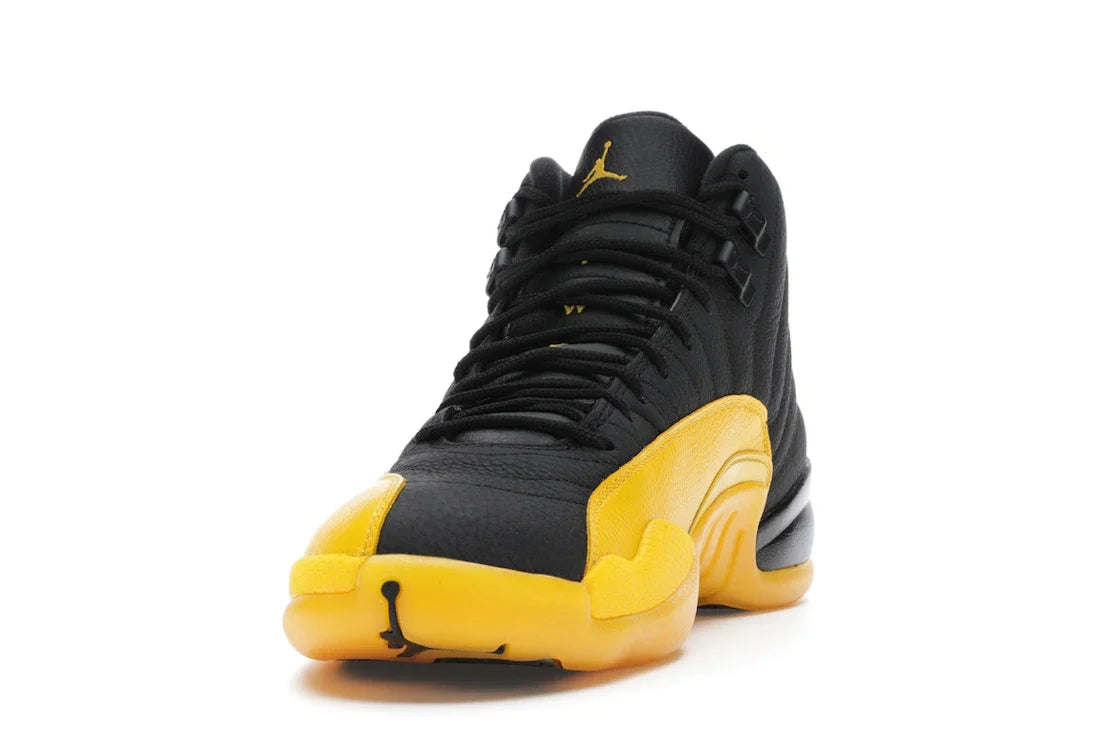 Jordan 12 Retro Schwarz Universitätsgold