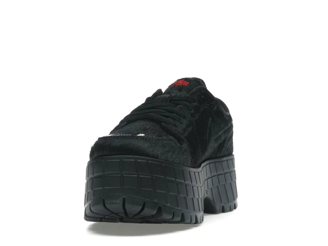 Jordan 1 Low Brooklyn Black Gym Red (Damen)