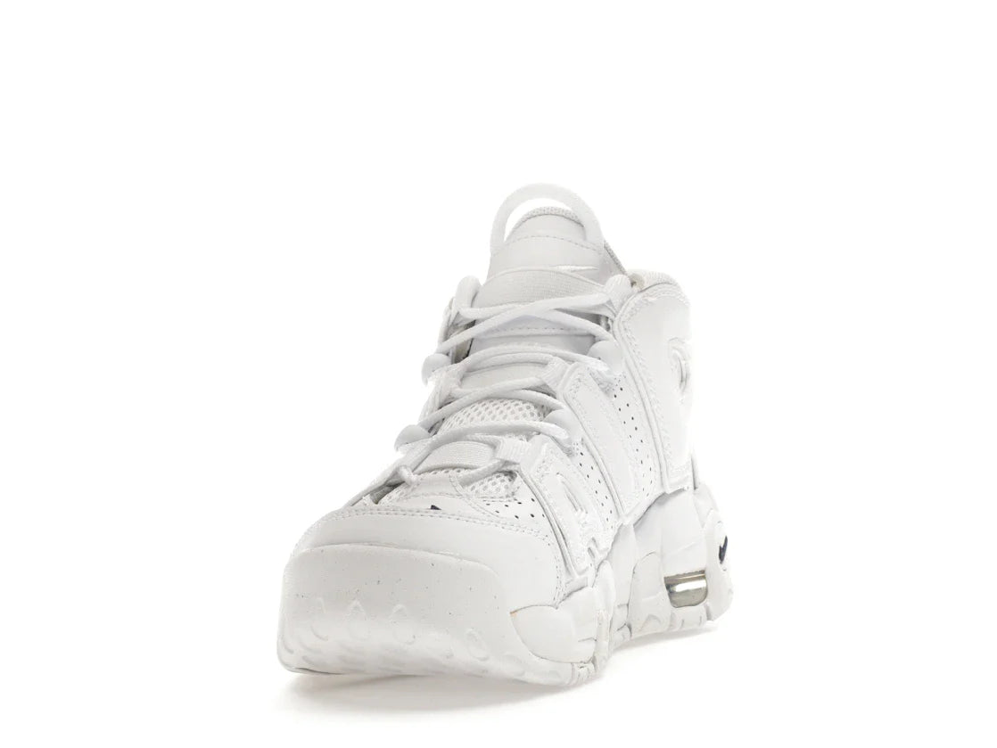 Nike Air More Uptempo Weiß Mitternachtsblau (GS)