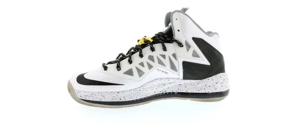 Nike LeBron X Elite+ Weiß Gold