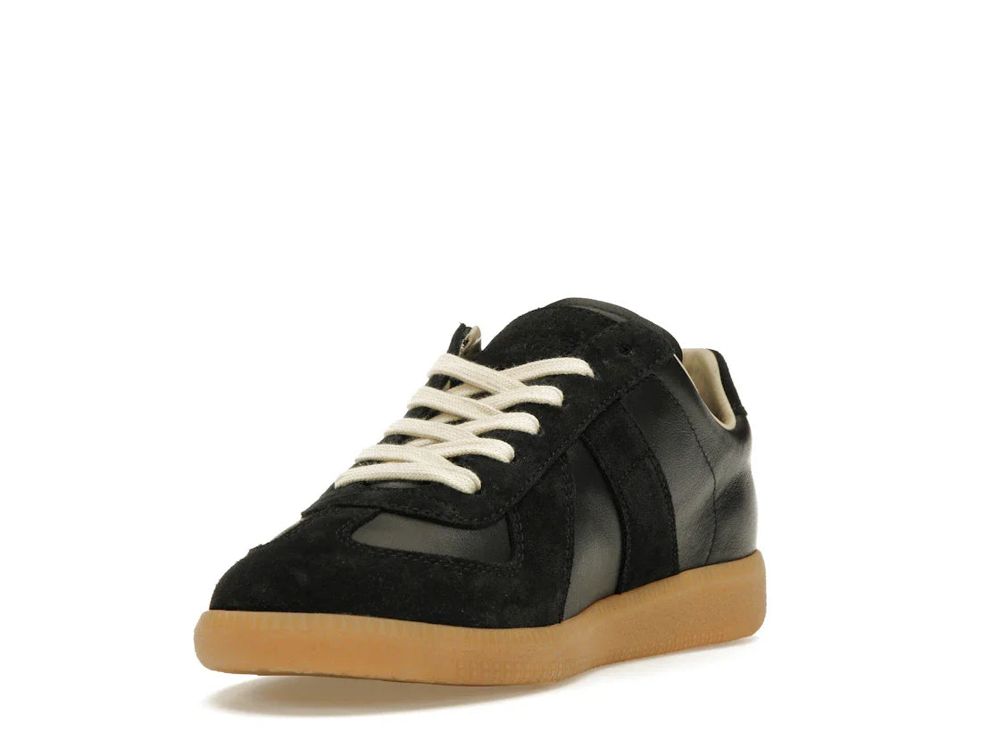 Maison Margiela Replika Deutsche Armee-Trainer (GATs) Schwarzer Gummi