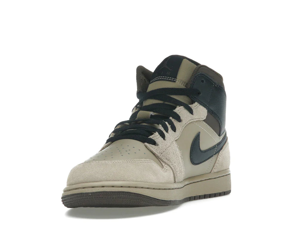 Jordan 1 Mid Khaki Baroque Brown