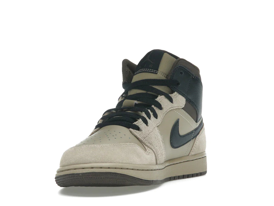 Jordan 1 Mid Khaki Baroque Brown