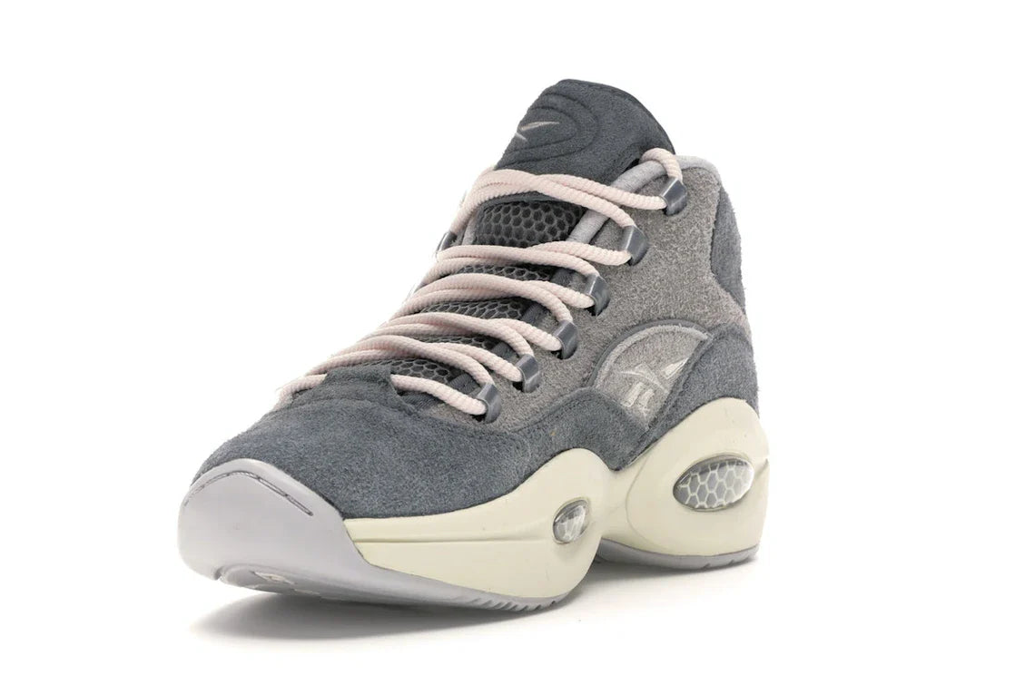 Reebok Question Mid Gray Suede