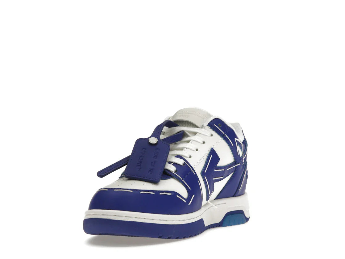 OFF-WHITE Out Of Office Sartorial Stitching White Dark Blue