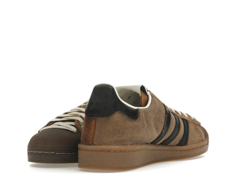 adidas Superstar Song für den Stummen Braun Schwarz