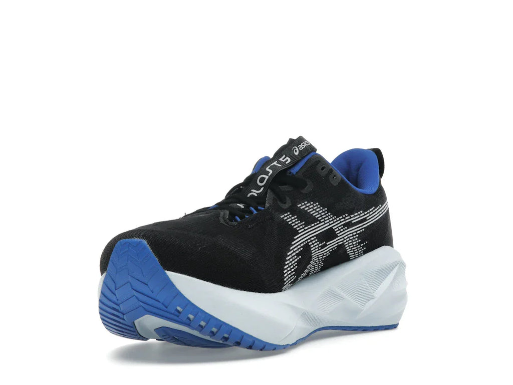ASICS Novablast 5 Schwarz Weiß Blau
