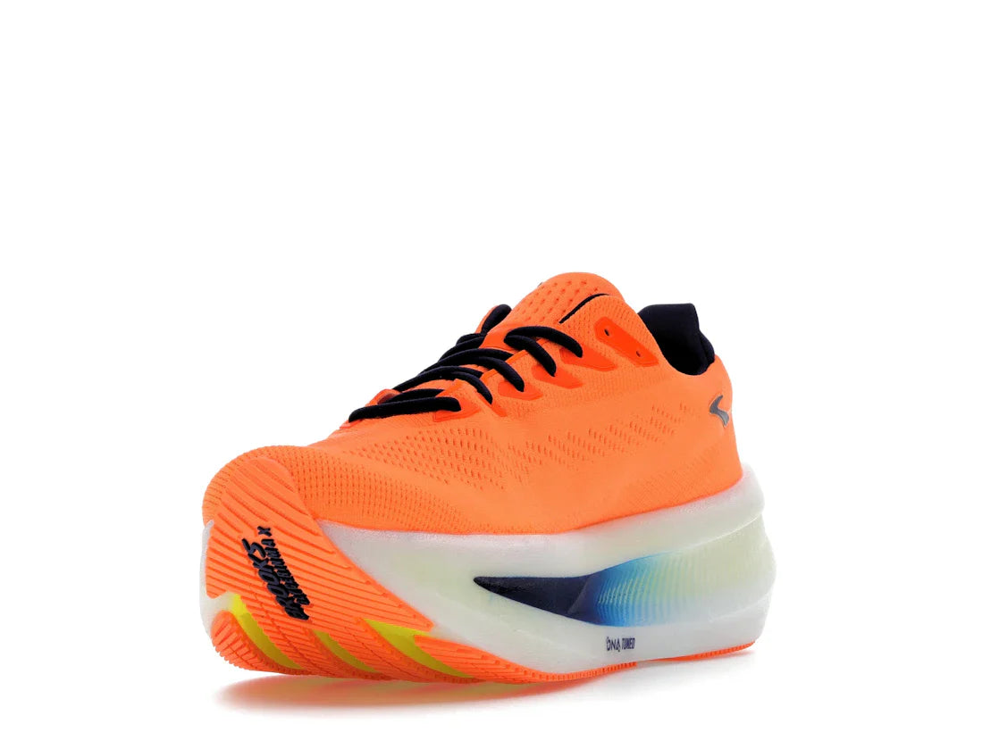 Brooks Glycerin Max 2 Orange Beacon Blau