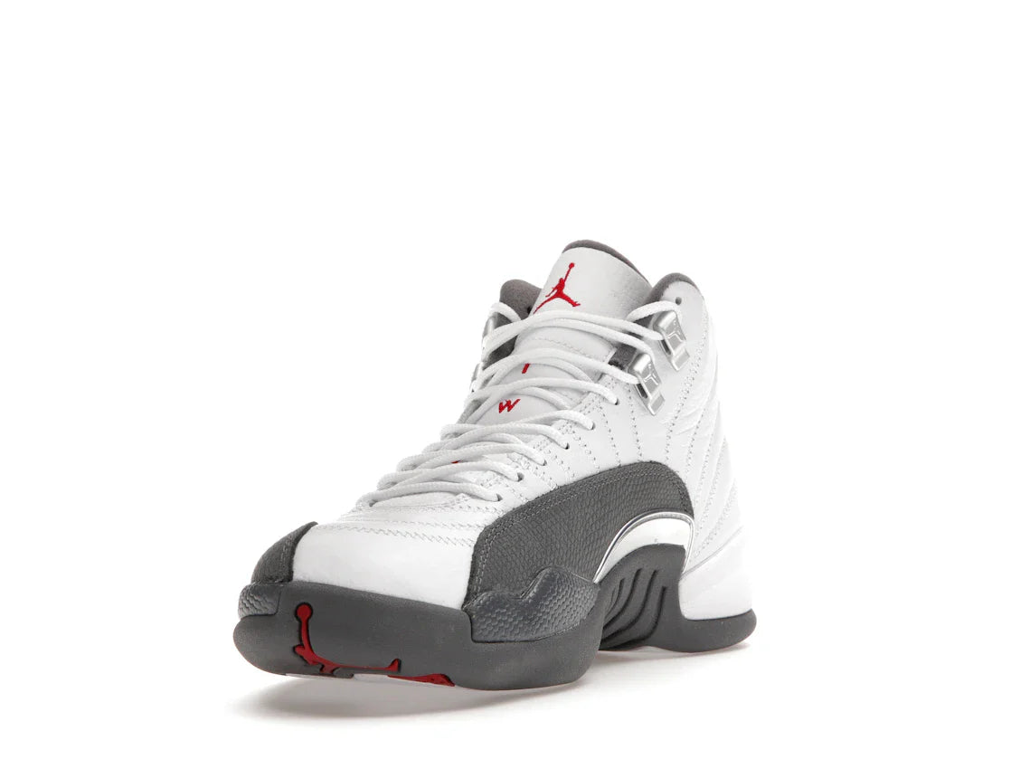 Jordan 12 Retro Weiß Dunkelgrau
