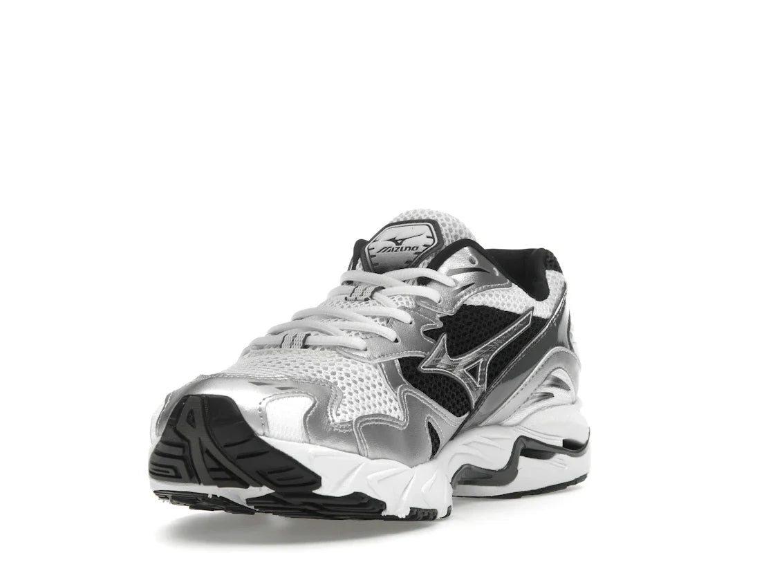 Mizuno Wave Rider 10 Weiß Silber Schwarz