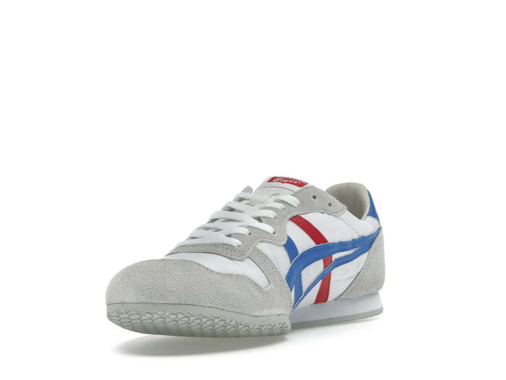 Onitsuka Tiger Serrano Weiß Directoire Blau Rot