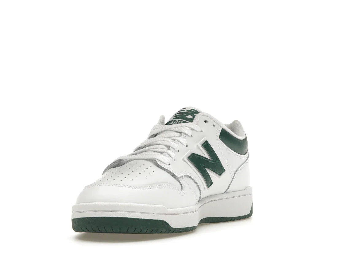 New Balance 480 Weiß Nachtsichtgrün